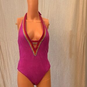 Trina Turk Fuchsia Swimsuit